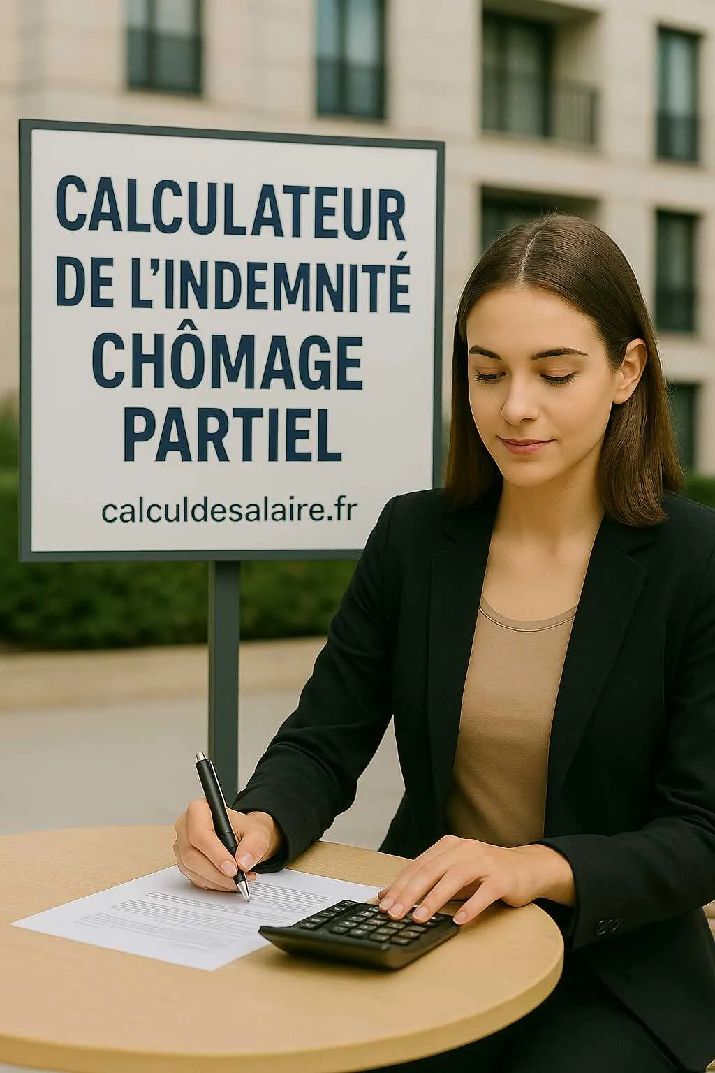 CALCULATEUR DE L'INDEMNITE CHOMAGE PARTIEL